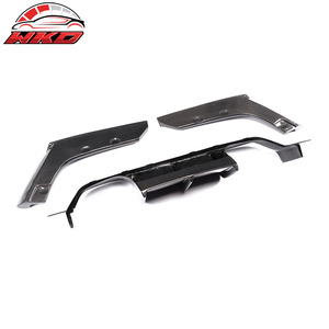Difusor de Parachoques Trasero Estilo V para BMW M3 F80 M4 F82 F83 2015-2020, Fibra de Carbono, Accesorios para Automóviles - Product Image 5