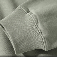 Sweat-shirt à logo personnalisé, coton lourd, col rond, unisexe, style américain ample, épais, doux, respirant, chaud, mode streetwear