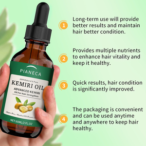 Huile de romarin croissance des cheveux beurre huile de Karkar pour épaississement des cheveux Anti perte nourrissante caféine croissance des cheveux huile de <span class=keywords><strong>kemiri</strong></span> - Product Image 3