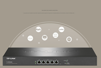 TP-Link Routeur VPN d'entreprise à haut débit TL-ER3200G CPU double cœur Mémoire DDRIII 512 Mo Instruments électriques Gigabit sécurisés