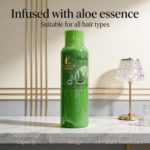 Shampoo e Balsamo Liquido all'Aloe Vera 2-in-1 500ml Rinfrescante Antiforfora e Nutriente Antiprurito per Donne - Product Image 1