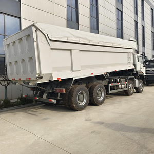 Truk Dump SINOTRUK HOWO NX 8*4 Berbentuk U, <span class=keywords><strong>Dumper</strong></span> Teknik Beroda 8 dengan Bak Berbentuk U untuk Transportasi Lumpur dan Pasir - Product Image 3