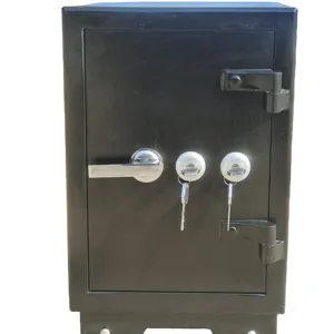 Household Password All Steel Small Anti-theft Key Mechanical Safe Deposit Box Office File Cabinet