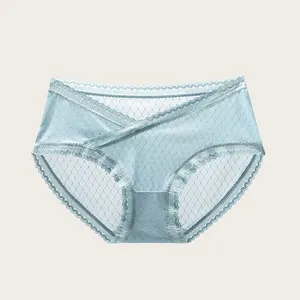 Hot Sale Jacquard Soft Brief Anti-bacterial Panties Breathable Comfortable Panties For Women