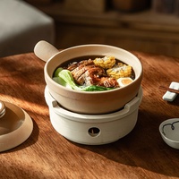 Marmite en Céramique Traditionnelle à Texture Grossière pour Riz, Soupe et Ragoût – Vente en Gros
