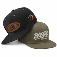 Casquettes personnalisables à 6 panneaux, casquette snapback à visière plate, broderie 3D, casquettes de baseball, hip hop, unisexe, vente en gros, OEM