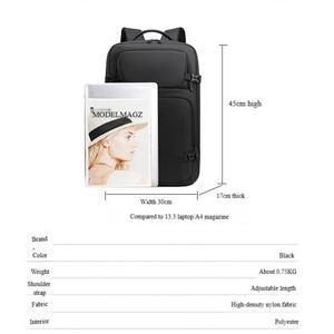 Customized High Quality Outdoor Travel Bag <b>Business</b> Office Laptop <b>Backpack</b> Waterproof Leisure <b>Backpack</b> with USB - Product Image 4