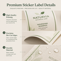 Impression de logo personnalisée pour cosmétiques, étiquettes en feuille d'or, autocollants en feuille d'argent, autocollants adhésifs imperméables en rouleau pour emballage