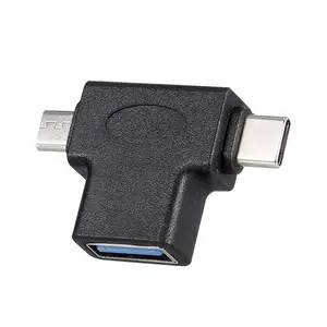 Tip-c mikro USB OTG adaptör mikro USB tip-c USB3.0 OTG konnektör tipi-c mikro USB erkek USB3.0 kadın OTG adaptörü