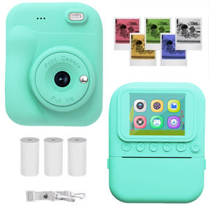 Imprimante photo instantanée pour enfants de haute qualité, impression couleur 1:1, réduction, appareil photo portable, écran de 2,4 pouces avec jeux de <span class=keywords><strong>puzzle</strong></span> - Product Image 1