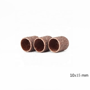 80 #120 #180 # marrón 100 unids/bolsa 10x15mm Protool removedor <span class=keywords><strong>de</strong></span> callos Podología abrasivo <span class=keywords><strong>pedicura</strong></span> lijado tapas para taladro del clavo - Product Image 3