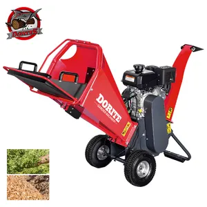 K-maxpower CE 100mm 7HP Moteur à essence 4 pouces Branche Arbre Mini Petite déchiqueteuse à bois