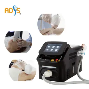 ADS Tiga Panjang Gelombang Dioda Laser 755 808 1064 Rambut Removal Mesin 1600W