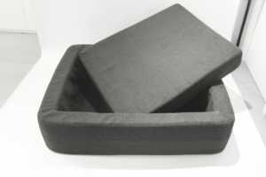 Luxe opgehoogde grote hondenbedden, huisdierkussen, wasbaar, orthopedisch traagschuim, te koop - Product Image 5