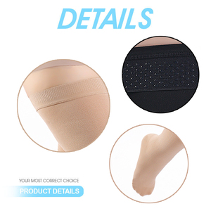 <span class=keywords><strong>Medias</strong></span> de <span class=keywords><strong>Compresión</strong></span> Personalizadas para Uso Médico, Tallas Grandes, 20-30 mmHg, Anti Varices, Edema, Recuperación, Punta Cerrada, Hasta el Muslo - Product Image 3