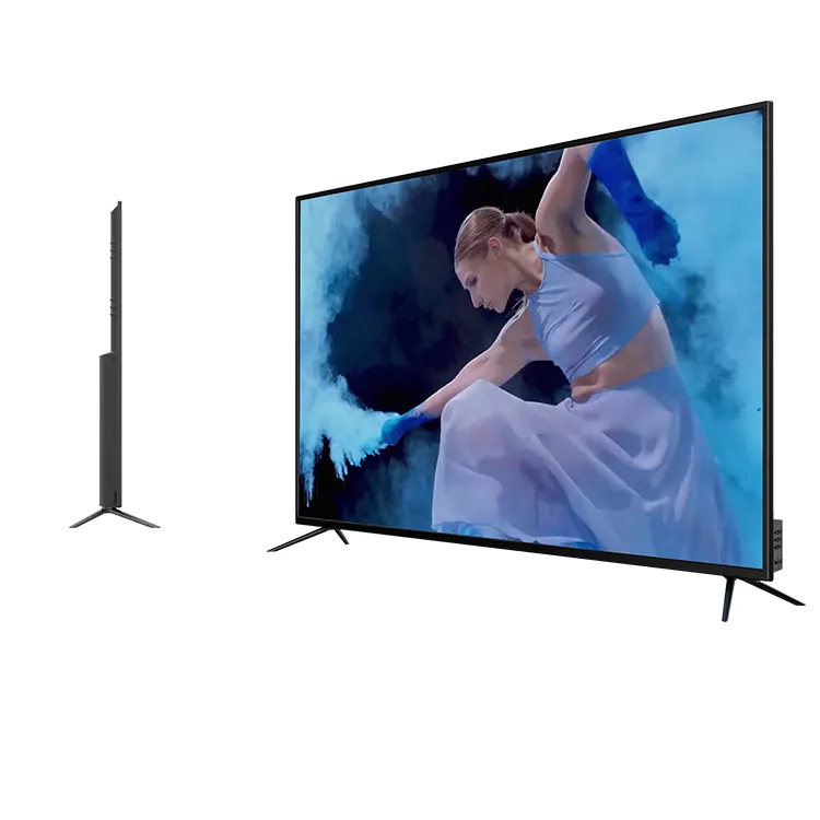 Euramerican Led di Ricambio Tv a Schermo Piatto E Accessori Multi Sistema di Smart Hd Smart Tv Televisione 75 Pollici Per giocare a casa