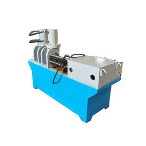 SJ-46 efficace 220V barre d'acier tige étranglement Machine nouvelle pompe moteur à engrenages boîte de vitesses métal diamètre réduction machines roulantes PLC - Product Image 4