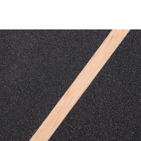 VIGFIT BB-W-005 Planche d'étirement inclinée en bois réglable, surface antidérapante, plaque inclinée pour étirements des mollets, plaque de maintien pour centre de remise en forme