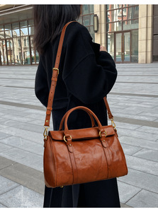 Nouveaux sacs bandoulière de créateur tendance en cuir véritable de haute qualité, sacs messager décontractés, sacs fourre-tout et sacs à main pour femmes - Product Image 6