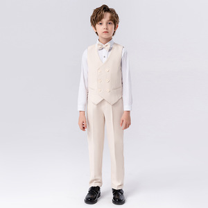 Traje Elegante Estilo Caballero Británico para Niños, Blazer para Niños Pequeños y Medianos, Disfraz para Presentaciones de Piano - Product Image 5