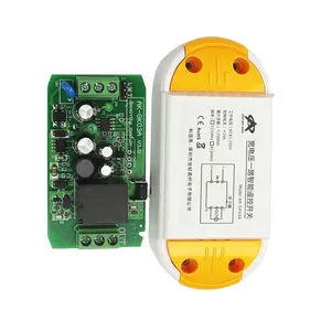 Top quality AC85~250V 1 CH 315/433MHz Universal Lamp Lighting Billboard Electric Door Wireless Remote Controller Switch Set