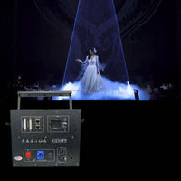 Lumière laser d'animation RGBW pleine couleur 20W avec contrôle DMX512, adaptée aux scènes de DJ, aux événements festifs et aux lieux de mariage.
