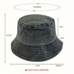 Unisex Fashion Outdoor <b>Sunscreen</b> Sunshade Color Blocked Custom Embroidery logo Fisherman Cap Bucket Hat for Summer - Product Image 4