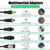 Chargeur 42V 2.5A (0.5A) pour Hoverboard, Entrée 100-240V, Sortie 42V 2.5A, Chargeur Shimano, Chargeur Teotinat, Clé à choc