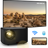 Projecteur LED LCD portable HD 1080p Mini cinéma maison Android Vidéo & Équipements de présentation Projecteur de film 4K Projecteur extérieur
