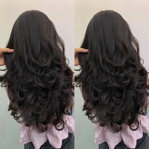 Sconto affare 12A grado Ombre scuro 99J colore profondo onda sciolta cuticola vergine allineato capelli umani 360 parrucche del merletto - Product Image 3