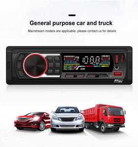 Superventas ISO One Din <span class=keywords><strong>Car</strong></span> <span class=keywords><strong>Radio</strong></span> Pantalla LED USB BT Conexión de tarjeta SD Panel fijo rectangular MP3 <span class=keywords><strong>Car</strong></span> Player ISO Certified - Product Image 4