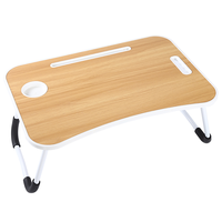 Table de lit pliable pour ordinateur portable de haute qualité Table d'ordinateur portable pliante Bureau d'étude portable