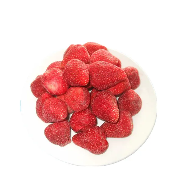 factory customized IQF frozen fruits Healthy No additions Organic Sweet whole frozen freeze dried strawberry