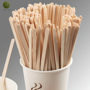 Agitatori Ecologici Monouso Biodegradabili Compostabili in Bambù Naturale per Caffè e Bevande, 7 Pollici, Confezione all'Ingrosso da 1000 Pezzi - Product Image 3