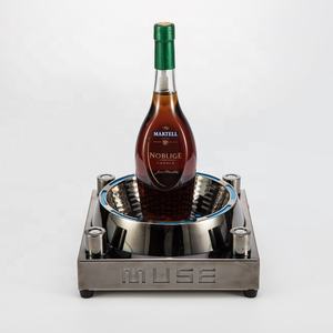 Botella metálica Glorifier Botella Exhibidor Licor con iluminación láser - Product Image 2