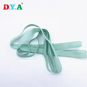 Mode kundenspezifisch großhandel polyester gestrickter stoff elastisches band strickband für unterwäsche und hosen