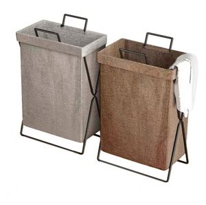 Panier à linge pliable, durable et moderne pour vêtements sales, avec panier de rangement portable et sac à linge - Product Image 1
