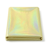 Tissu Holographique OEKO-TEX |   Spandex Mystique Foil extensible dans les quatre sens pour vêtements de danse de festival |   Échantillon gratuit disponible