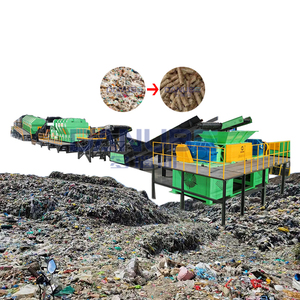 Automatic Municipal Waste Sorting Equipment <b>Process</b> 300 Ton/day Solid Waste Rdf Recycling Plant - Product Image 1