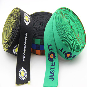 <span class=keywords><strong>Cinturino</strong></span> per <span class=keywords><strong>Apple</strong></span> Watch Xinda Personalizzabile Ecologico in Raso Elastico 20mm con Bordatura Jacquard in Nastro di Poliestere - Product Image 2