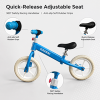 Vélo d'équilibre moderne et haut de gamme pour tout-petits, siège réglable, trottinette d'apprentissage pour enfants sans pédales, jouet de conduite pour le développement de la petite enfance