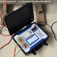 Testeur de rapport de transfert pour transformateur triphasé avec écran LCD et fonctions de démarrage et d'arrêt progressifs JH2702N