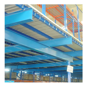 Plateforme en acier à grande portée avec support de colonne, système de plateforme industrielle en acier robuste - Product Image 4