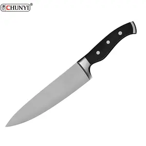 Couteau couperet personnalisé Ultra Sharp 8 pouces couperet à viande en acier inoxydable couteau de chef de cuisine pour couper la viande et les légumes