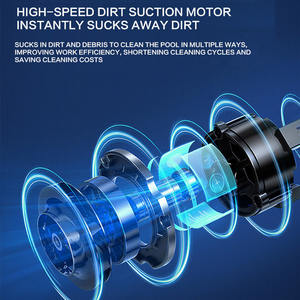 Nettoyeur de <span class=keywords><strong>piscine</strong></span> robotisé <span class=keywords><strong>programmable</strong></span> intelligent, forte aspiration, fonction d'escalade des murs, Dolphin M200PLUS 270M3/H, filtre pour une <span class=keywords><strong>piscine</strong></span> facile - Product Image 2