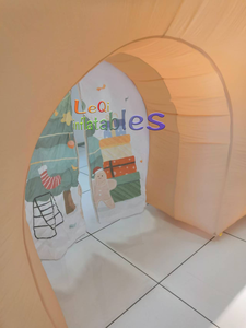 Lễ hội Giáng sinh <span class=keywords><strong>Inflatable</strong></span> Gingerbread nhà bơm hơi khổng lồ kẹo vòm cho tổ chức sự kiện trang trí - Product Image 5