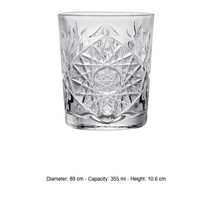 Vaso Hobstar Old Fashioned 35.5 cl DOF H 10.6 cm Ø 8.9 cm Libbey - Product Image 3