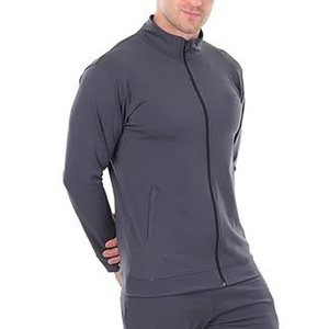 Survêtements d'hiver pour hommes de haute qualité, très demandés, respirants, coupe régulière, avec fermeture éclair, faible MOQ - Product Image 4