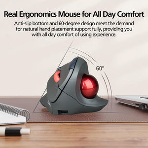 JOMAA Ergonomic Foldable Leather <b>Keyboard</b> Lightweight and Portable <b>Keyboard</b> and Mouse Combo Compatible With Multi System - Product Image 6