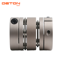 Accouplement flexible à mâchoires LD Plum Coupling, sans jeu, à couple élevé, en élastomère araignée pour système de servomoteur, machine CNC à vis à billes